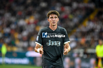 2023-08-20 - Juventus's Andrea Cambiaso portrait reacting - UDINESE CALCIO VS JUVENTUS FC - ITALIAN SERIE A - SOCCER