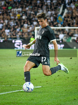 2023-08-20 - Juventus's Andrea Cambiaso portrait in action - UDINESE CALCIO VS JUVENTUS FC - ITALIAN SERIE A - SOCCER