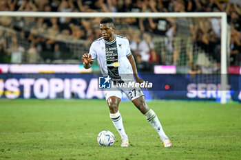2023-08-20 - Udinese's Christian Kabasele Portrait in action - UDINESE CALCIO VS JUVENTUS FC - ITALIAN SERIE A - SOCCER