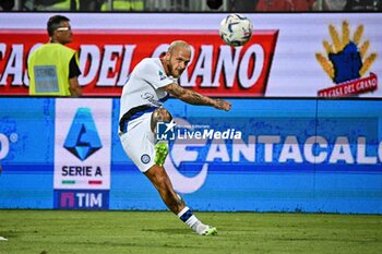 2023-08-28 - Federico Dimarco of Inter FC - CAGLIARI CALCIO VS INTER - FC INTERNAZIONALE - ITALIAN SERIE A - SOCCER