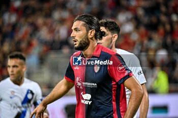 2023-08-28 - Alberto Dossena of Cagliari Calcio - CAGLIARI CALCIO VS INTER - FC INTERNAZIONALE - ITALIAN SERIE A - SOCCER