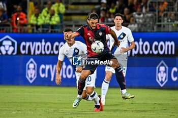 2023-08-28 - Alberto Dossena of Cagliari Calcio - CAGLIARI CALCIO VS INTER - FC INTERNAZIONALE - ITALIAN SERIE A - SOCCER
