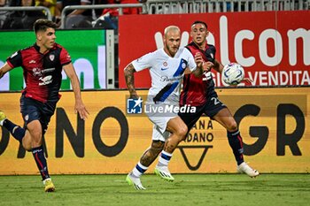 2023-08-28 - Federico Dimarco of Inter FC - CAGLIARI CALCIO VS INTER - FC INTERNAZIONALE - ITALIAN SERIE A - SOCCER