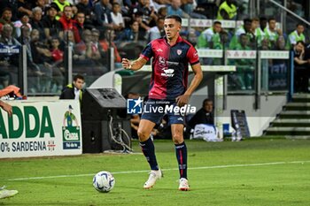 2023-08-28 - Gabriele Zappa of Cagliari Calcio - CAGLIARI CALCIO VS INTER - FC INTERNAZIONALE - ITALIAN SERIE A - SOCCER