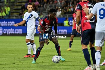 2023-08-28 - Ibrahim Sulemana of Cagliari Calcio - CAGLIARI CALCIO VS INTER - FC INTERNAZIONALE - ITALIAN SERIE A - SOCCER