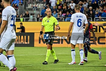 2023-08-28 - Micheal Fabbri, Arbitro, Referee - CAGLIARI CALCIO VS INTER - FC INTERNAZIONALE - ITALIAN SERIE A - SOCCER