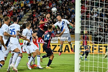2023-08-28 - Alberto Dossena of Cagliari Calcio, Carlos Augusto of Inter FC - CAGLIARI CALCIO VS INTER - FC INTERNAZIONALE - ITALIAN SERIE A - SOCCER