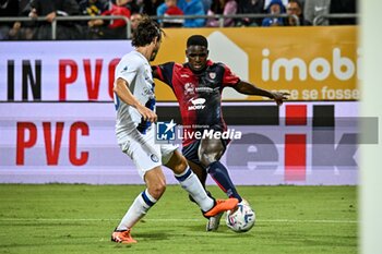 2023-08-28 - Zito Luvumbo of Cagliari Calcio - CAGLIARI CALCIO VS INTER - FC INTERNAZIONALE - ITALIAN SERIE A - SOCCER