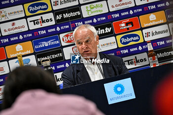 2023-08-28 - Claudio Ranieri Mister of Cagliari Calcio, Conferenza Stampa, Press Conference - CAGLIARI CALCIO VS INTER - FC INTERNAZIONALE - ITALIAN SERIE A - SOCCER