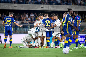 2023-08-26 - Roma's Nicola Zalewski injury - HELLAS VERONA FC VS AS ROMA - ITALIAN SERIE A - SOCCER