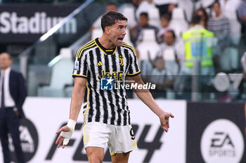 2023-08-27 - Dusan Vlahovic (Juventus FC) - JUVENTUS FC VS BOLOGNA FC - ITALIAN SERIE A - SOCCER