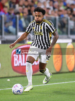 2023-08-27 - Weston McKennie (Juventus FC) - JUVENTUS FC VS BOLOGNA FC - ITALIAN SERIE A - SOCCER