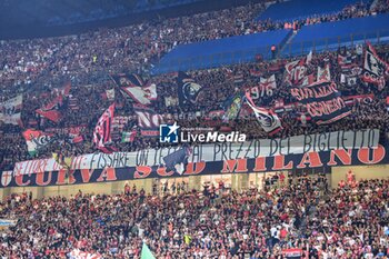 2023-08-26 - Ac Milan supporters curva sud in San Siro Stadium - AC MILAN VS TORINO FC - ITALIAN SERIE A - SOCCER