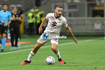 2023-08-26 - Nikola Vlasic (Torino Fc) in action - AC MILAN VS TORINO FC - ITALIAN SERIE A - SOCCER