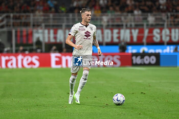 2023-08-26 - Ivan Ilic (Torino Fc) in action - AC MILAN VS TORINO FC - ITALIAN SERIE A - SOCCER
