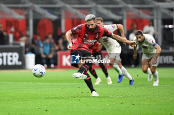 2023-08-26 - Olivier Giroud (Ac Milan) scoaring a penalty - AC MILAN VS TORINO FC - ITALIAN SERIE A - SOCCER