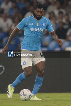 2023-08-27 - Zambo Anguissa of SSC Napoli in action during Serie A between SSC Napoli vs US Sassuolo at Diego Armando Maradona Stadium - SSC NAPOLI VS US SASSUOLO - ITALIAN SERIE A - SOCCER