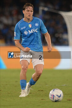 2023-08-27 - Piotr Zielinski of SSC Napoli in action during Serie A between SSC Napoli vs US Sassuolo at Diego Armando Maradona Stadium - SSC NAPOLI VS US SASSUOLO - ITALIAN SERIE A - SOCCER