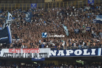 2023-08-27 - the Naples curve during Serie A between SSC Napoli vs 
US Sassuolo at Diego Armando Maradona Stadium - SSC NAPOLI VS US SASSUOLO - ITALIAN SERIE A - SOCCER