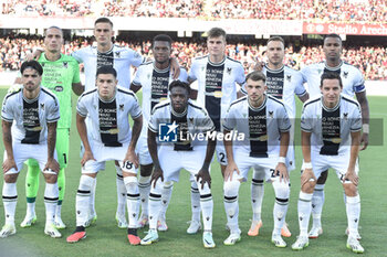 2023-08-28 - the formation of Udinese during Serie A between US Salernitana 1919 vs Udinese Calcio at Arechi Stadium - US SALERNITANA VS UDINESE CALCIO - ITALIAN SERIE A - SOCCER