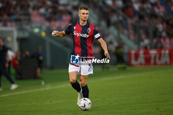2023-09-02 - Stefan Posch (Bologna Fc) in action - BOLOGNA FC VS CAGLIARI CALCIO - ITALIAN SERIE A - SOCCER