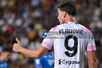 2023-09-03 - Juventus FC's Serbian forward Dusan Vlahovic - EMPOLI FC VS JUVENTUS FC - ITALIAN SERIE A - SOCCER