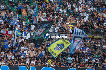 2023-09-03 - FC Internazionale supporters during Serie A 2023/24 football match between FC Internazionale and ACF Fiorentina at Giuseppe Meazza Stadium, Milan, Italy on September 03, 2023 - INTER - FC INTERNAZIONALE VS ACF FIORENTINA - ITALIAN SERIE A - SOCCER