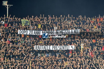 2023-09-03 - Supporters of US Lecce - US LECCE VS US SALERNITANA - ITALIAN SERIE A - SOCCER