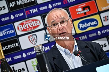2023-09-17 - Claudio Ranieri Mister of Cagliari Calcio, Conferenza Stampa - CAGLIARI CALCIO VS UDINESE CALCIO - ITALIAN SERIE A - SOCCER