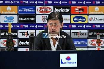 2023-09-17 - Andrea Sottil Mister of Udinese Calcio Conferenza Stampa - CAGLIARI CALCIO VS UDINESE CALCIO - ITALIAN SERIE A - SOCCER