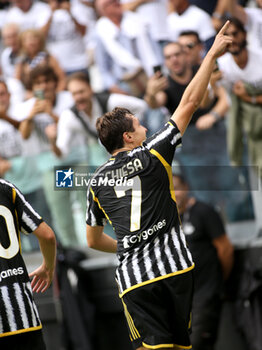 2023-09-16 - Federico Chiesa (Juventus FC) celebrates the goal
 - JUVENTUS FC VS SS LAZIO - ITALIAN SERIE A - SOCCER