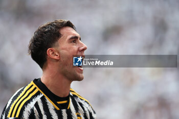 2023-09-16 - Dusan Vlahovic (Juventus CFC) celebrates - JUVENTUS FC VS SS LAZIO - ITALIAN SERIE A - SOCCER