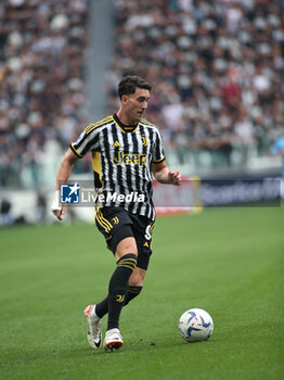 2023-09-16 - Dusan Vlahovic (Juventus CFC) in action - JUVENTUS FC VS SS LAZIO - ITALIAN SERIE A - SOCCER