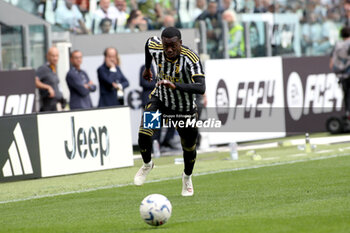 2023-09-16 - Timothy Weah (Juventus FC) - JUVENTUS FC VS SS LAZIO - ITALIAN SERIE A - SOCCER