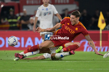 2023-09-17 - Andrea Belotti (AS Roma);  during the Italian Football Championship League A 2023/2024 match between AS Roma vs Empoli FC at the Olimpic Stadium in Rome  on 17 September  2023. - AS ROMA VS EMPOLI FC - ITALIAN SERIE A - SOCCER