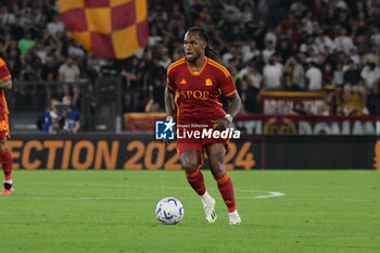 2023-09-17 - Renato Sanches (AS Roma);  during the Italian Football Championship League A 2023/2024 match between AS Roma vs Empoli FC at the Olimpic Stadium in Rome  on 17 September  2023. - AS ROMA VS EMPOLI FC - ITALIAN SERIE A - SOCCER