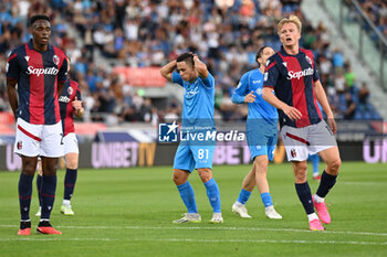 2023-09-24 - Giacomo Raspadori (SSc Napoli) disappointed after a good chance - BOLOGNA FC VS SSC NAPOLI - ITALIAN SERIE A - SOCCER