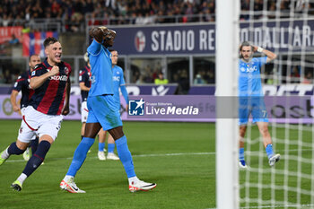 2023-09-24 - Victor Osimhen (Ssc Napoli) disappointed after his missing penalty kick - BOLOGNA FC VS SSC NAPOLI - ITALIAN SERIE A - SOCCER