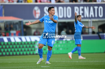 2023-09-24 - Riccardo Raspadori (SSc Napoli) disappointed - BOLOGNA FC VS SSC NAPOLI - ITALIAN SERIE A - SOCCER