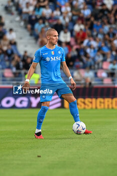 2023-09-24 - Leo Ostigard (Napoli SSc) in action - BOLOGNA FC VS SSC NAPOLI - ITALIAN SERIE A - SOCCER