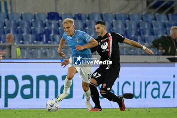 2023-09-23 - Gustav Isaksen (SS Lazio);  during the Italian Football Championship League A 2023/2024 match between SS Lazio vs AC Monza at the Olimpic Stadium in Rome on 24 September 2023. - SS LAZIO VS AC MONZA - ITALIAN SERIE A - SOCCER