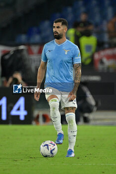 2023-09-23 - Elseid Hysaj (SS Lazio);  during the Italian Football Championship League A 2023/2024 match between SS Lazio vs AC Monza at the Olimpic Stadium in Rome on 24 September 2023. - SS LAZIO VS AC MONZA - ITALIAN SERIE A - SOCCER