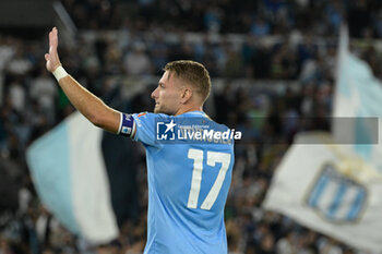 2023-09-23 - Ciro Immobile (SS Lazio);  during the Italian Football Championship League A 2023/2024 match between SS Lazio vs AC Monza at the Olimpic Stadium in Rome on 24 September 2023. - SS LAZIO VS AC MONZA - ITALIAN SERIE A - SOCCER