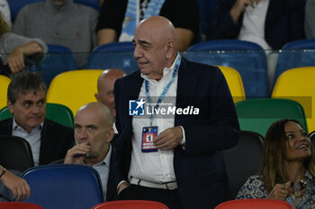 2023-09-23 - Adriano Galliani CEO AC Monza during the Italian Football Championship League A 2023/2024 match between SS Lazio vs AC Monza at the Olimpic Stadium in Rome on 24 September 2023. - SS LAZIO VS AC MONZA - ITALIAN SERIE A - SOCCER