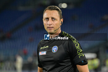 2023-09-23 - Rosario Abisso referee during the Italian Football Championship League A 2023/2024 match between SS Lazio vs AC Monza at the Olimpic Stadium in Rome on 24 September 2023. - SS LAZIO VS AC MONZA - ITALIAN SERIE A - SOCCER