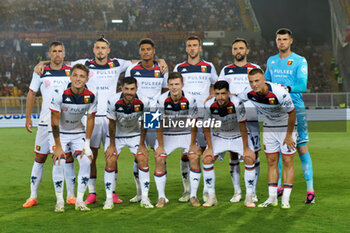 2023-09-22 - Genoa CFC team line up - US LECCE VS GENOA CFC - ITALIAN SERIE A - SOCCER