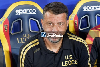 2023-09-22 - coach Roberto D’Aversa (US Lecce) - US LECCE VS GENOA CFC - ITALIAN SERIE A - SOCCER