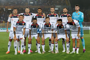 2023-09-22 - Genoa CFC team line up - US LECCE VS GENOA CFC - ITALIAN SERIE A - SOCCER