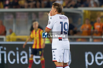 2023-09-22 - Mateo Retegui (Genoa CFC) - US LECCE VS GENOA CFC - ITALIAN SERIE A - SOCCER