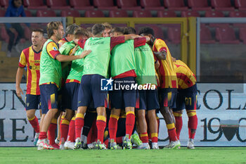 2023-09-22 - US Lecce celebrates after scoring a goal - US LECCE VS GENOA CFC - ITALIAN SERIE A - SOCCER
